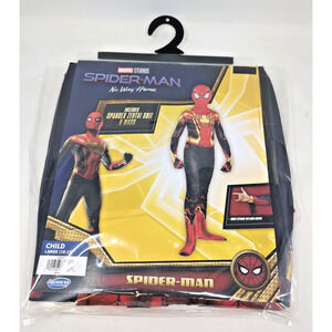 Marvel Spider-Man No Way Home Suit Child Costume (Large 10-12) NWT Cosplay NEW